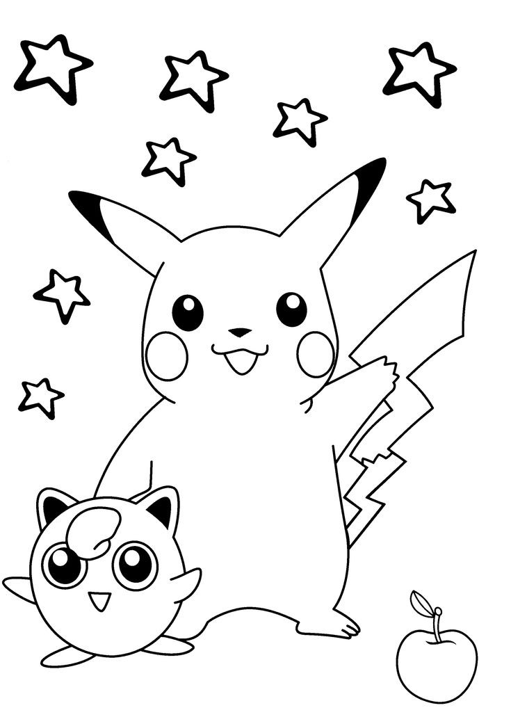 Coloring Pages For Boys Cut Pokemon
 25 best ideas about Kids coloring pages on Pinterest