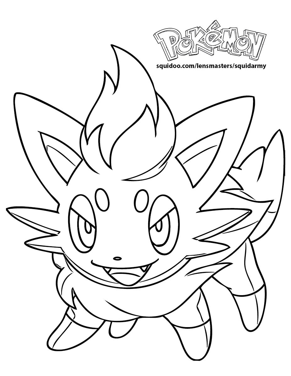 Coloring Pages For Boys Cut Pokemon
 Pokemon Coloring Pages