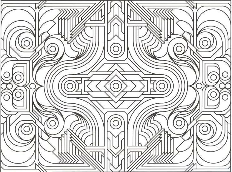 Coloring Pages For Boys Designed
 Pattern Coloring Pages Bestofcoloring
