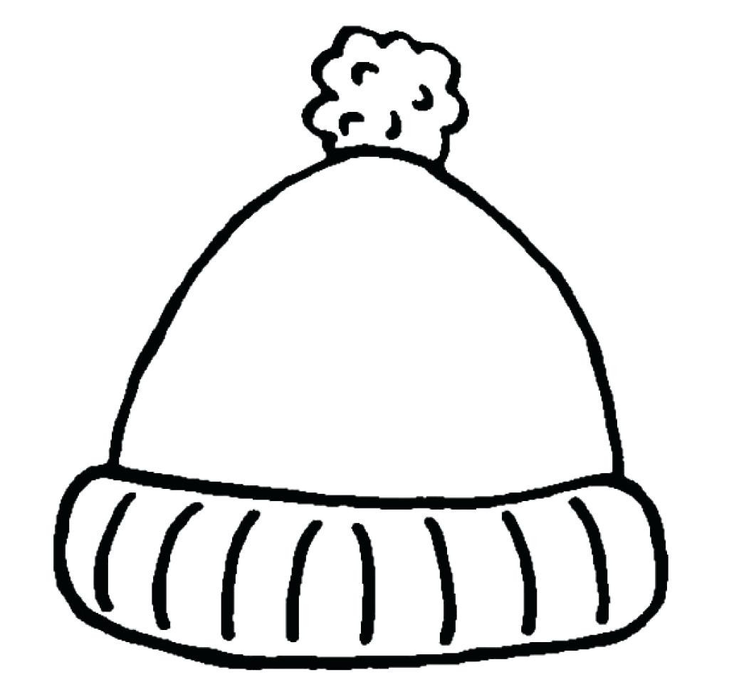 Coloring Pages For Boys Harts
 Snow Hat Coloring Page thekindproject