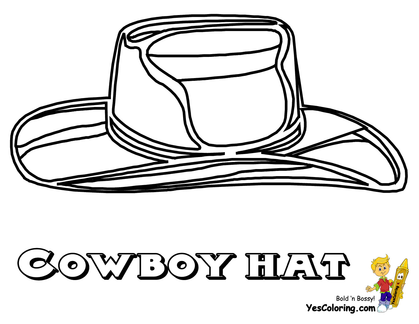 Coloring Pages For Boys Harts
 Ride em Cowboy Coloring Free Coloring For Kids