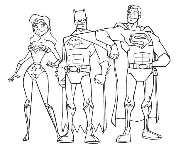 Coloring Pages For Boys Justice League
 Precious Justice League Coloring Page N4243 Breathtaking