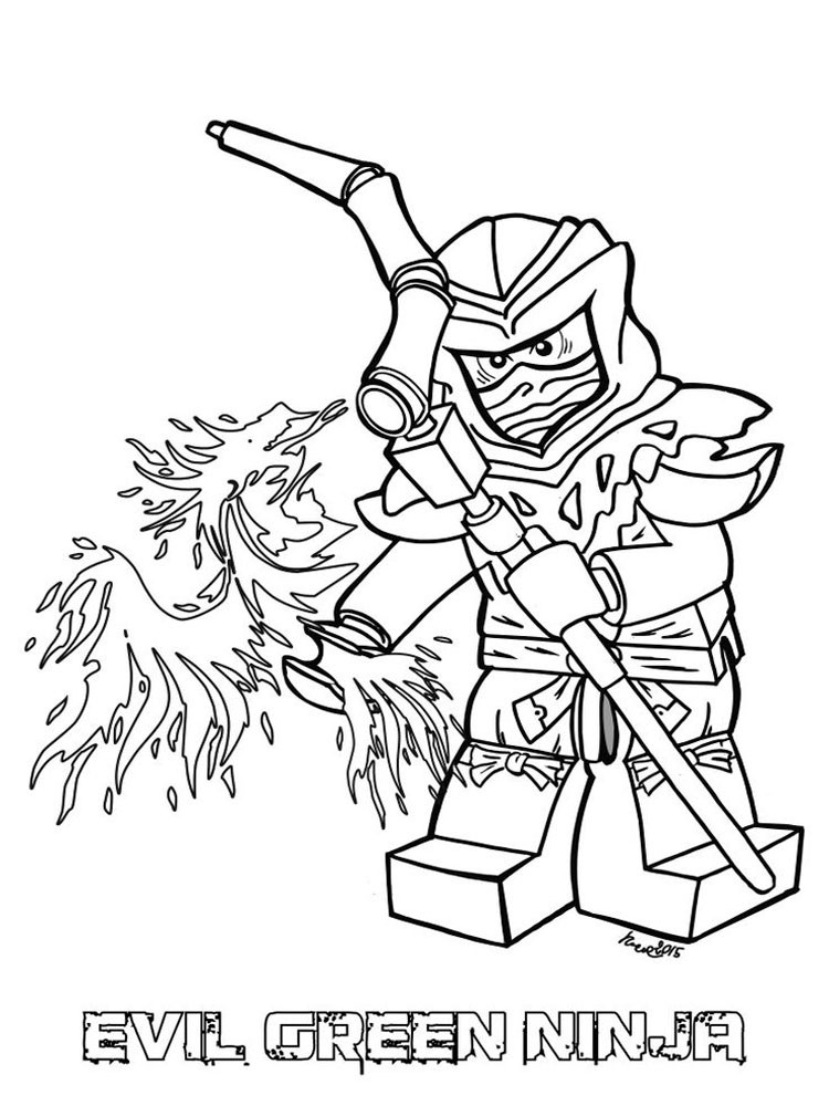 Coloring Pages For Boys Lego Ninjago
 Lego Ninjago coloring pages Free Printable Lego Ninjago