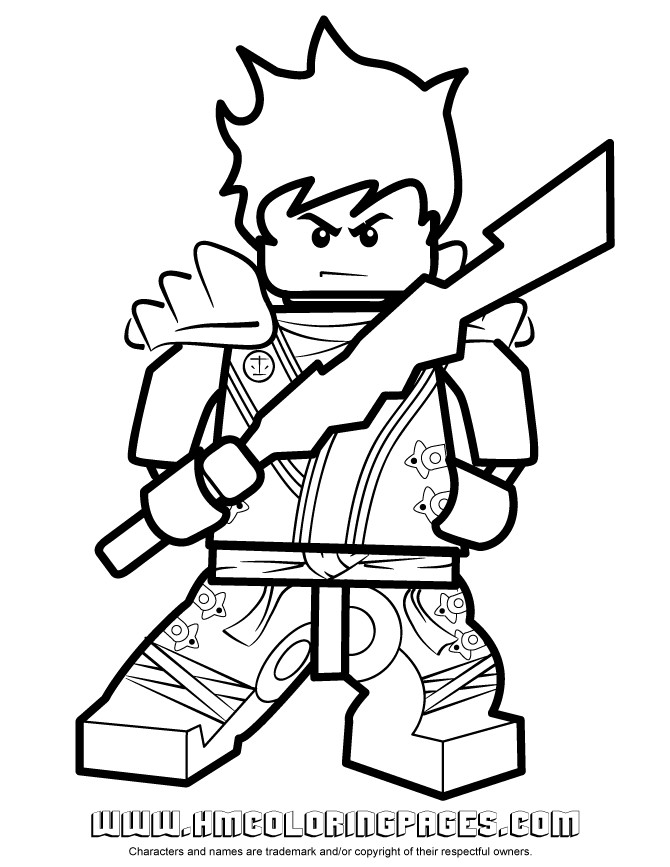 Coloring Pages For Boys Lego Ninjago
 New Ninjago Coloring Pages