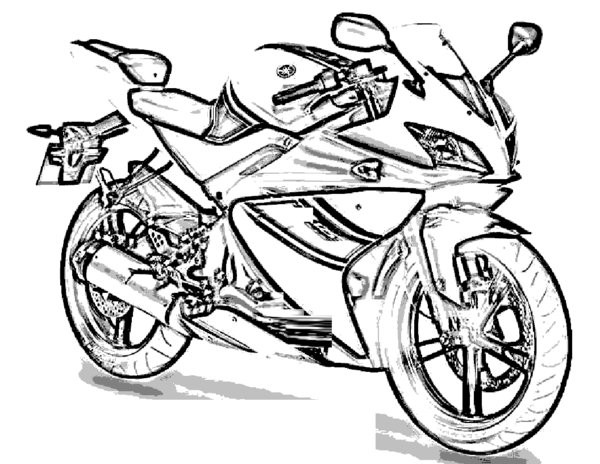 Coloring Pages For Boys Motorcycle
 Motorcycle Coloring Pages 12
