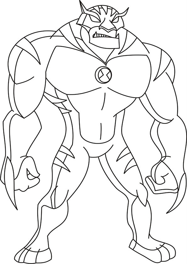 Coloring Pages For Boys Over 10
 Ben Ten coloring pages for boys print for free