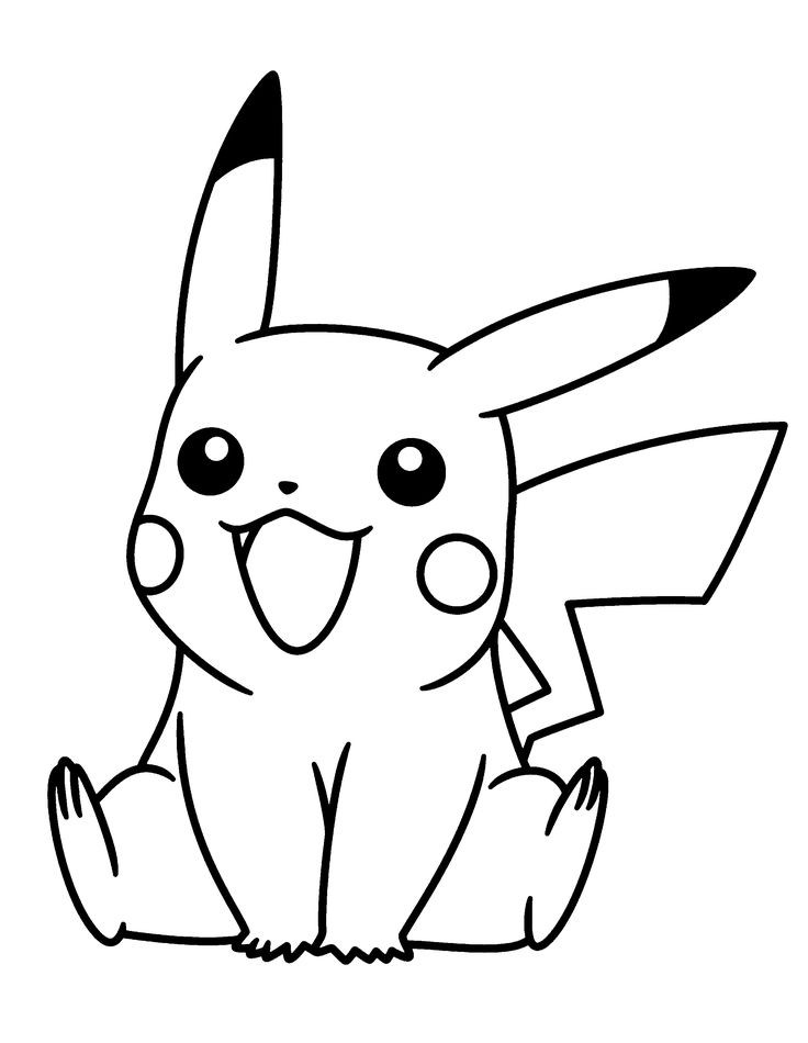 Coloring Pages For Boys Pikachu
 Best 20 Black pikachu ideas on Pinterest