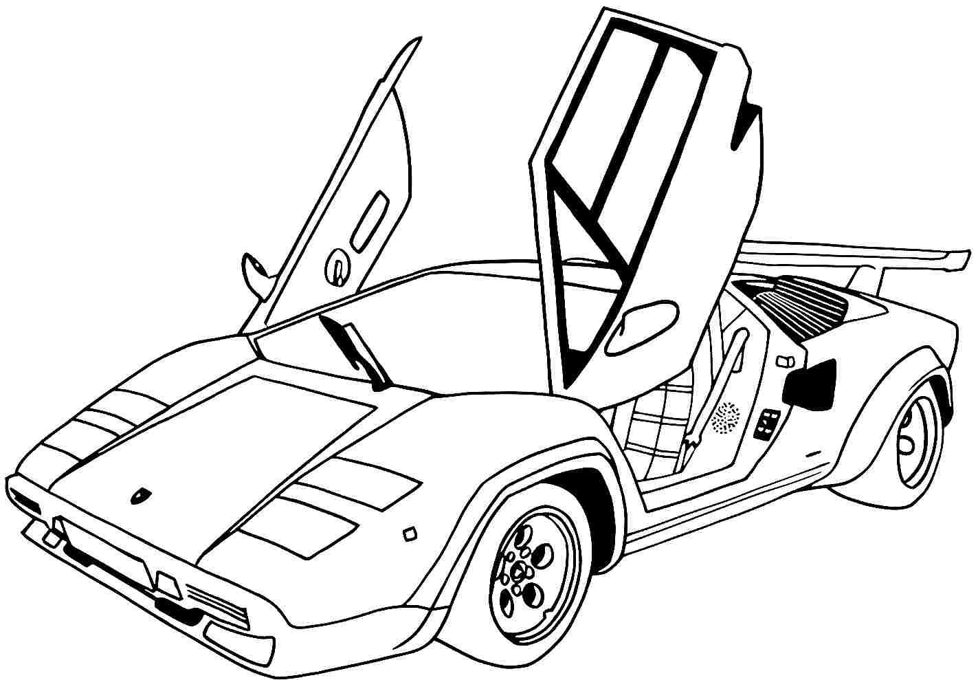 Coloring Pages For Boys Printable Cars
 Free Printable Coloring Pages Sports Cars 99 Colors Info
