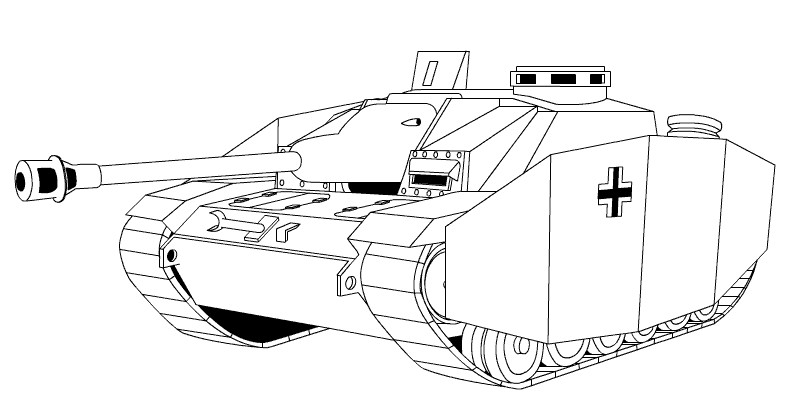 Coloring Pages For Boys Tanks
 world war 2 coloring pages
