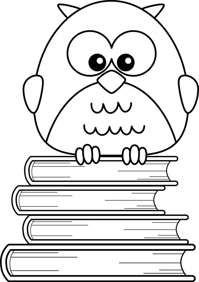 Coloring Pages For Girls Owls
 owl coloring pages for kids printable coloring pages 4