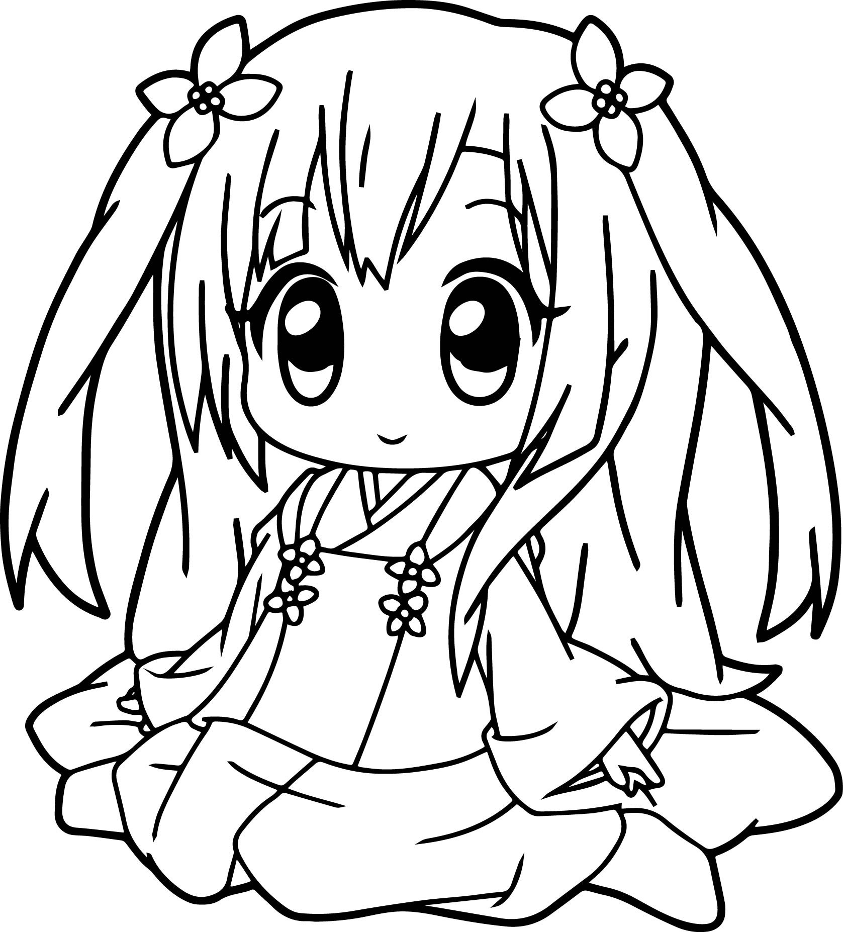 Best ideas about Coloring Pages For Girls People
. Save or Pin Anime Girl Coloring Pages coloringsuite Now.