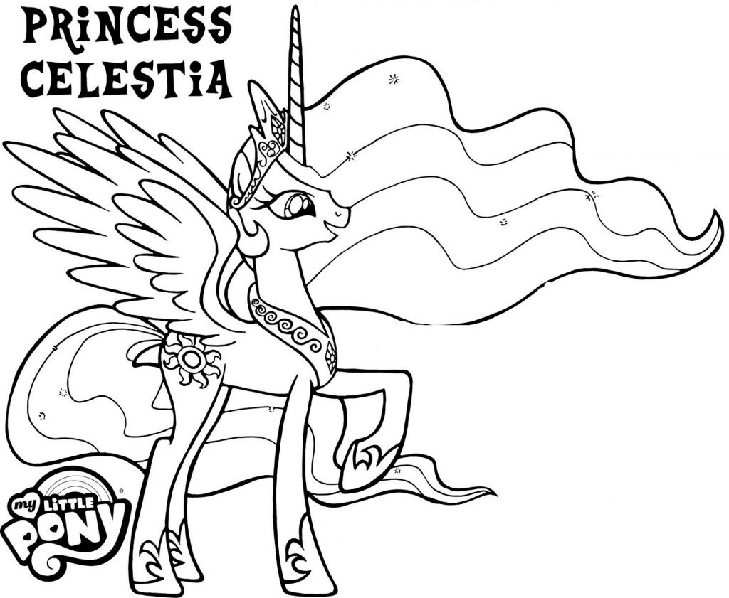 Coloring Pages For Girls Princess Celestia
 Princess Celestia Coloring Pages Best Coloring Pages For