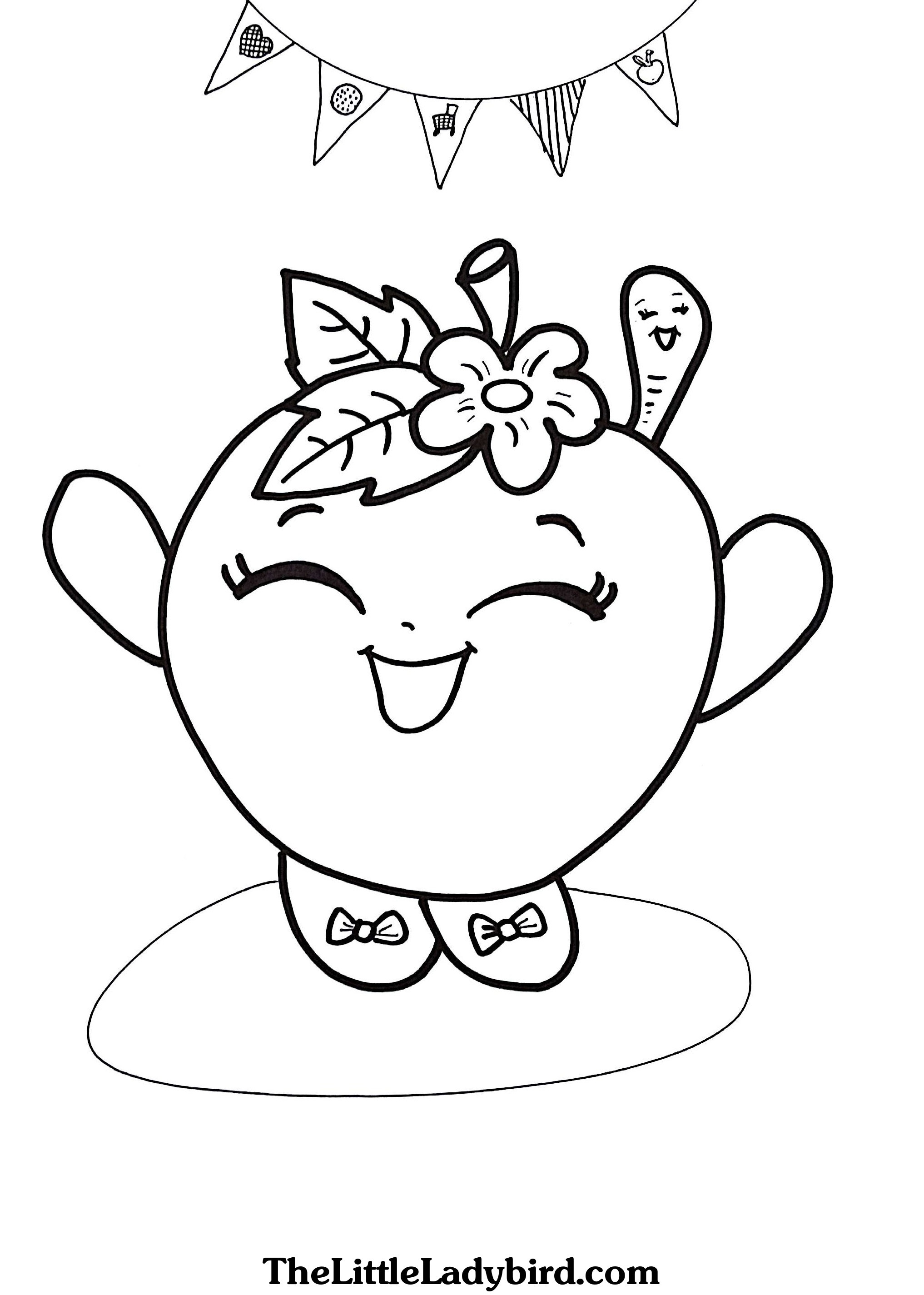 Coloring Pages For Girls Shopkins Apple
 Coloring Pages For Girls Shopkins Apple Download 2