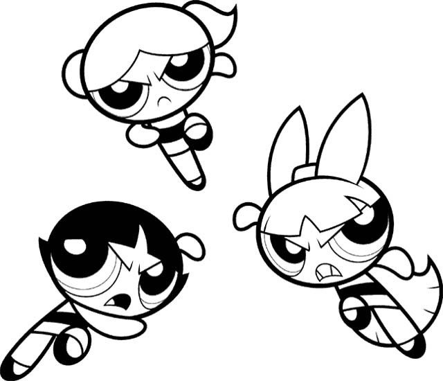Coloring Pages For Girls The Power Puff Power
 35 Powerpuff Girls Coloring Pages ColoringStar