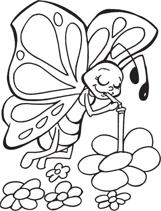 Coloring Pages For Kids Butterflies
 Children Butterfly Coloring Pages The Art Jinni