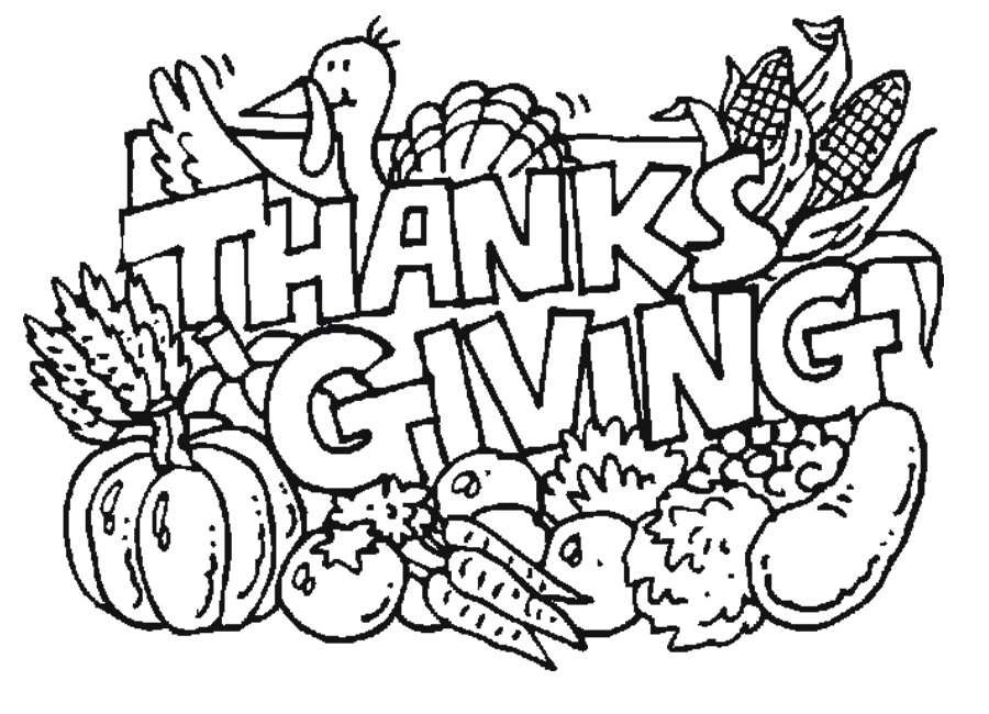 Coloring Pages For Kids Thanksgiving
 Free Printable Thanksgiving Coloring Pages For Kids
