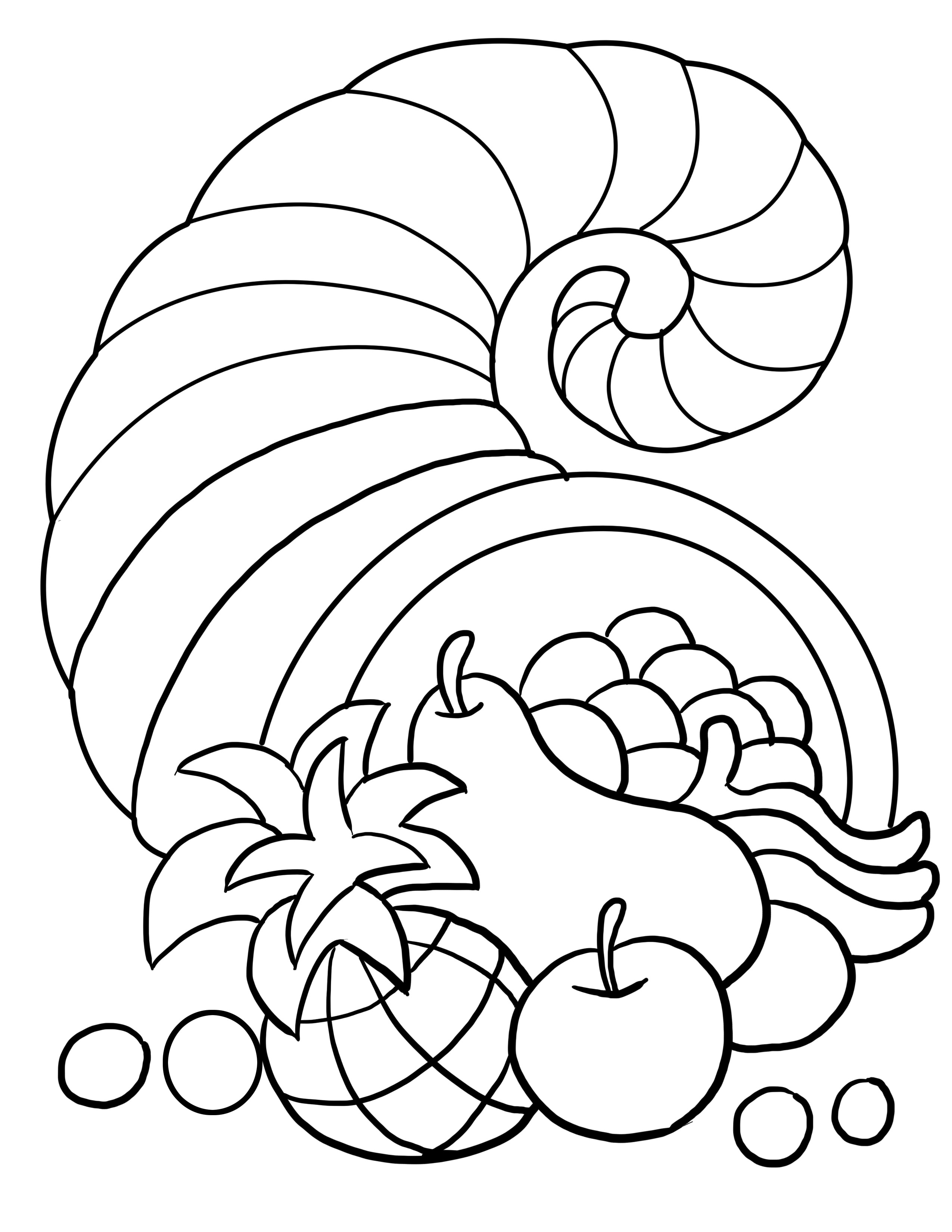 Coloring Pages For Kids Thanksgiving
 Thanksgiving Coloring Pages