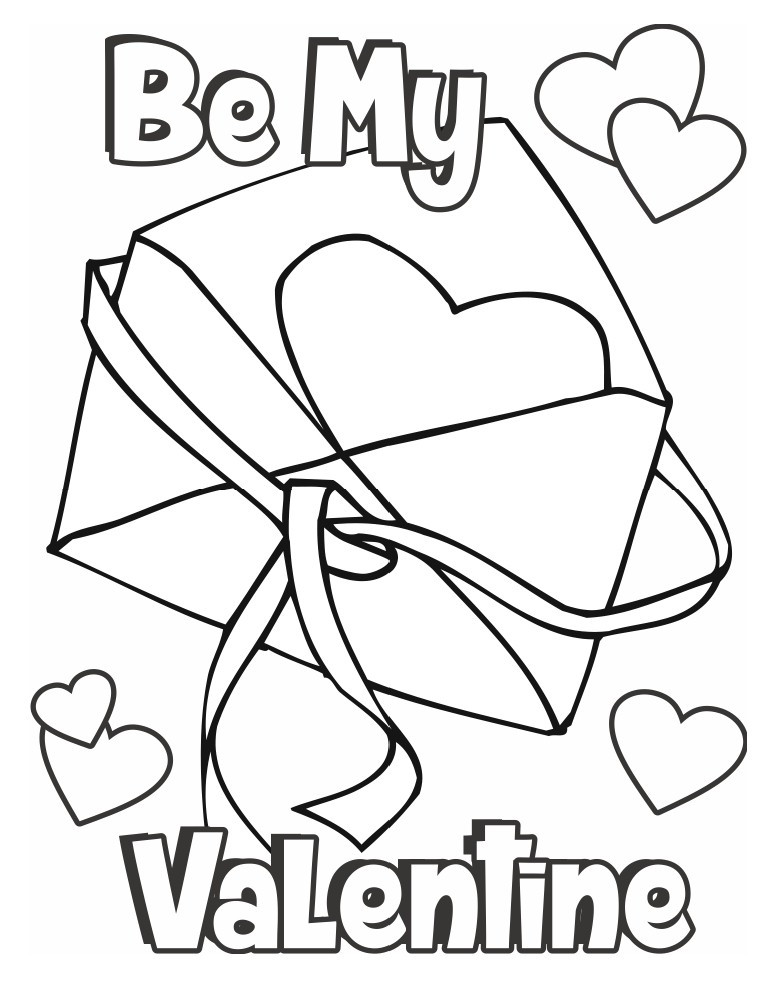 Coloring Pages For Kids Valentine
 Valentine s Day Coloring Pages