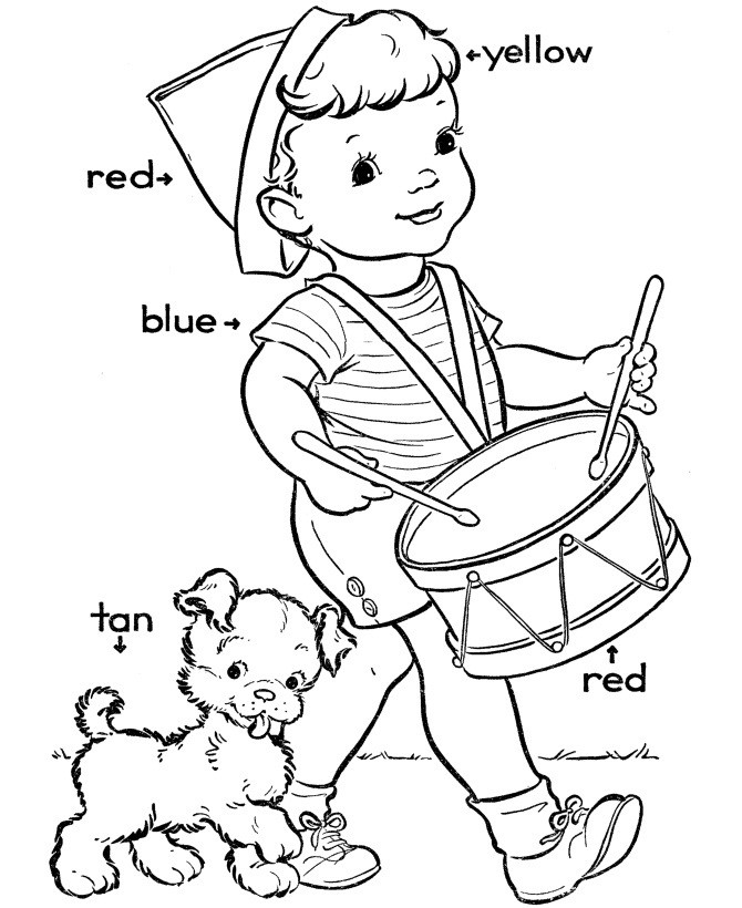 Coloring Pages For Preschool
 Free Printable Kindergarten Coloring Pages For Kids