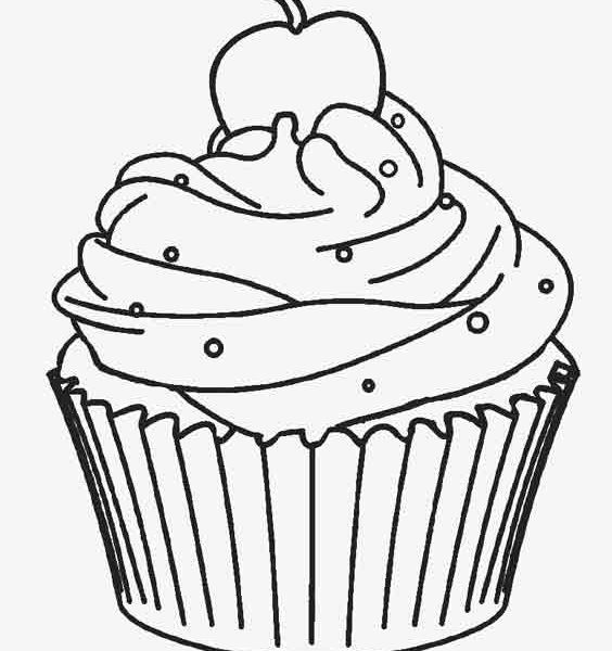 Coloring Pages For Teens Cupcakes
 Cupcake coloring page free printable cupcake coloring