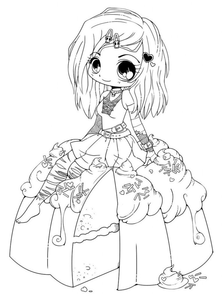 Coloring Pages For Teens Emo Anime
 Chibi coloring pages emo ColoringStar