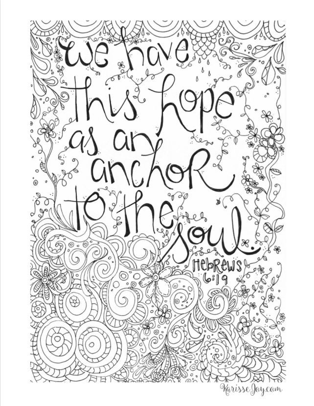 Coloring Pages For Teens Grace
 FREE inspirational coloring page