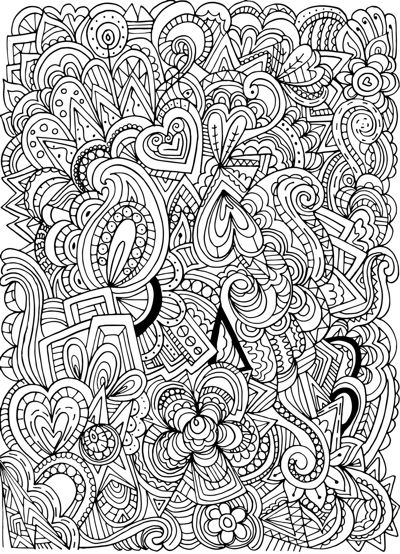 Coloring Pages For Teens K
 Tumblr Coloring Pages For Teenagers Printable The Art Jinni