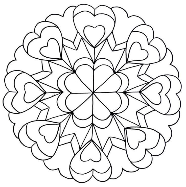 Coloring Pages For Teens Locked Heart
 Heart Coloring Pages For Teenagers Coloring Home