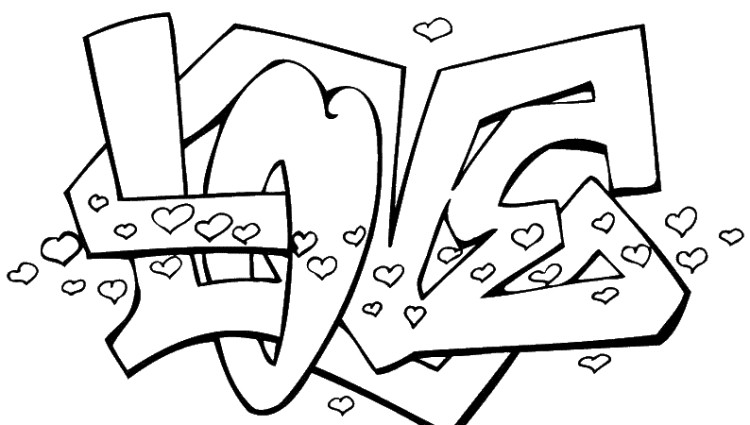 Coloring Pages For Teens Love
 printable 2014 i love you coloring pages for teenagers