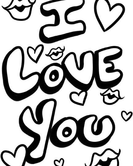 Coloring Pages For Teens Love
 I Love You Coloring Pages For Teenagers Printable Part 1