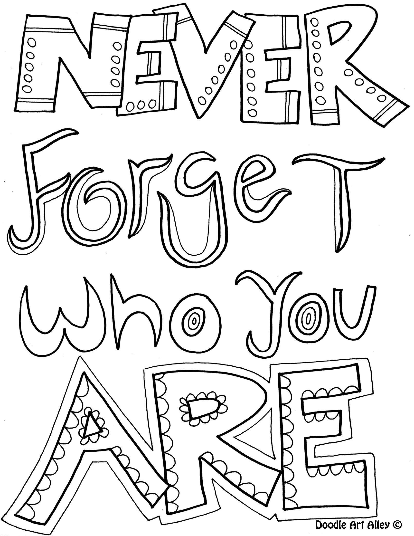 Coloring Pages For Teens Quotes Easy
 Inspirational Quotes Coloring Pages QuotesGram