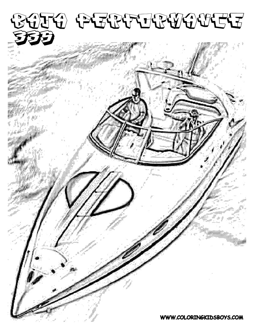 Best ideas about Coloring Pages For Teens Speed Boats
. Save or Pin Motor Boat Coloring Pages Coloring Home Now.