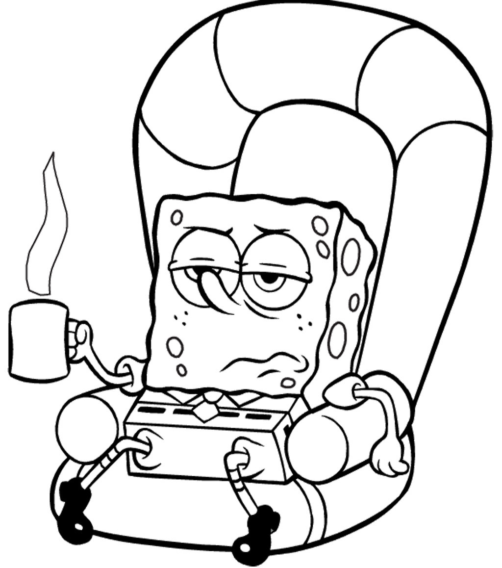 Coloring Pages For Teens Sponge Bob
 Free Spongebob Coloring Pages Cute Image 18 Gianfreda