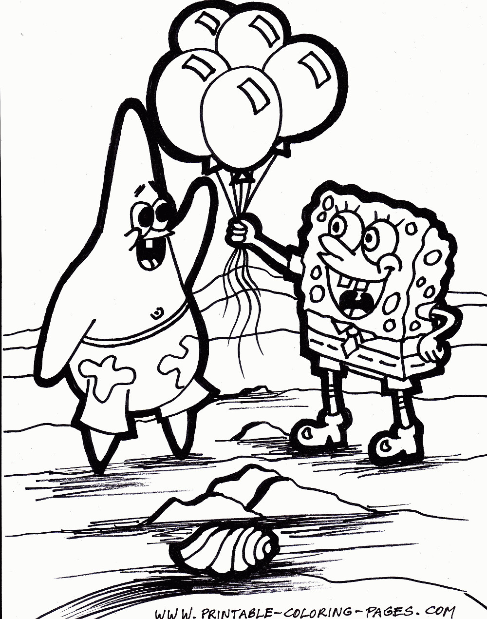 Coloring Pages For Teens Sponge Bob
 baby spongebob printable coloring page