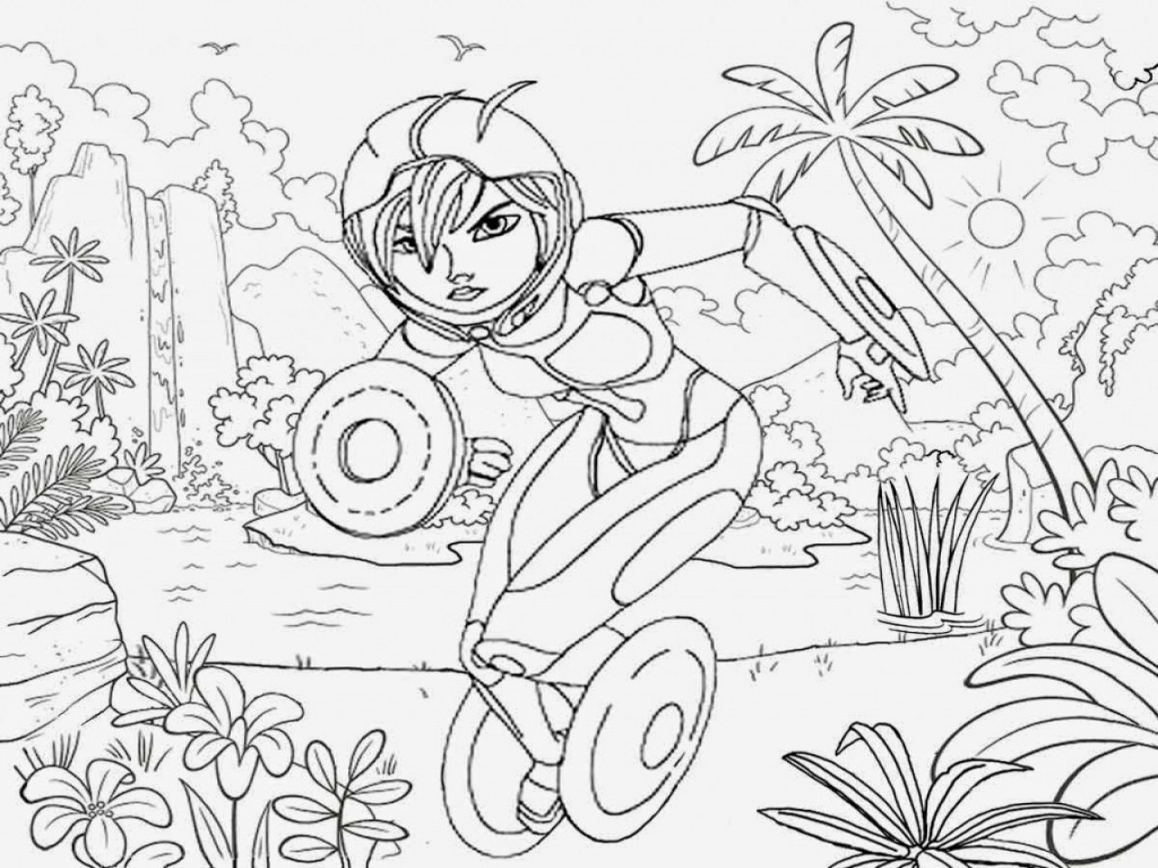 Coloring Pages For Teens With A C
 Coloring Pages For Teenage Girls grig3