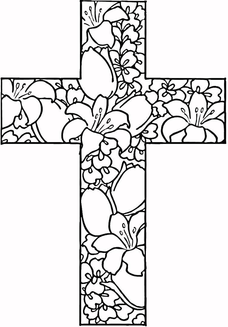Coloring Pages For Teens With A C
 25 Religious Easter Coloring Pages