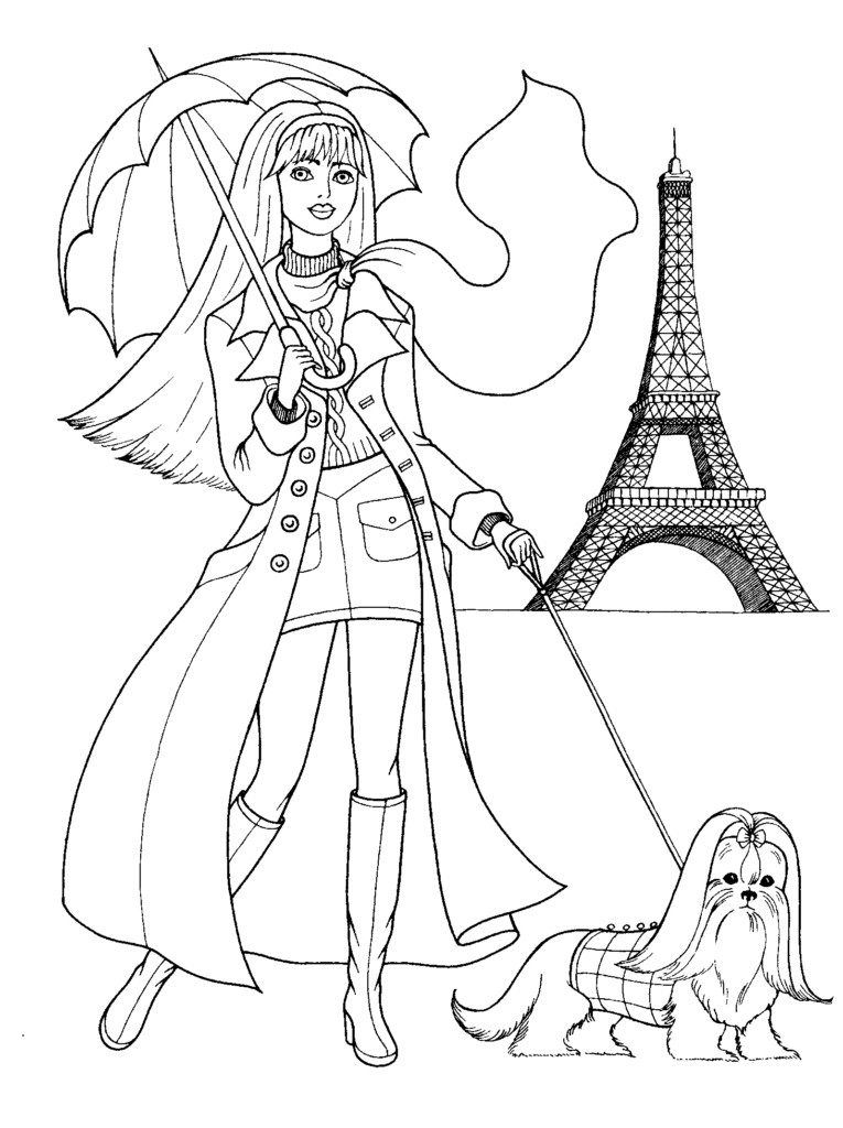 Coloring Pages For Women
 Many Coloring Pages Collections for Girls 10 and Up
