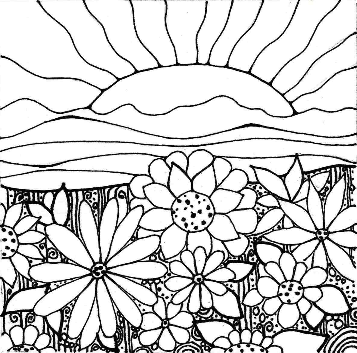 Coloring Pages Garden
 Garden Coloring Pages Page Image Clipart grig3