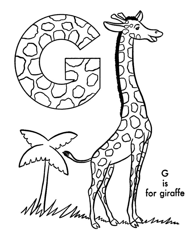 Coloring Pages Giraffe
 Giraffe Coloring Pages The Long Neck Animals Gianfreda