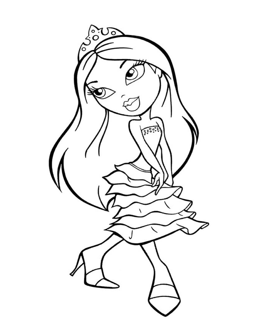 Coloring Pages Girl
 Princess Coloring Pages Best Coloring Pages For Kids