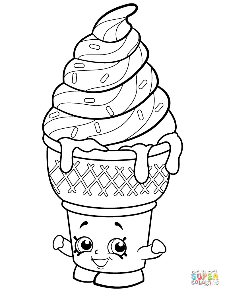 Coloring Pages Ice Cream
 Ice Cream Coloring Pages thekindproject
