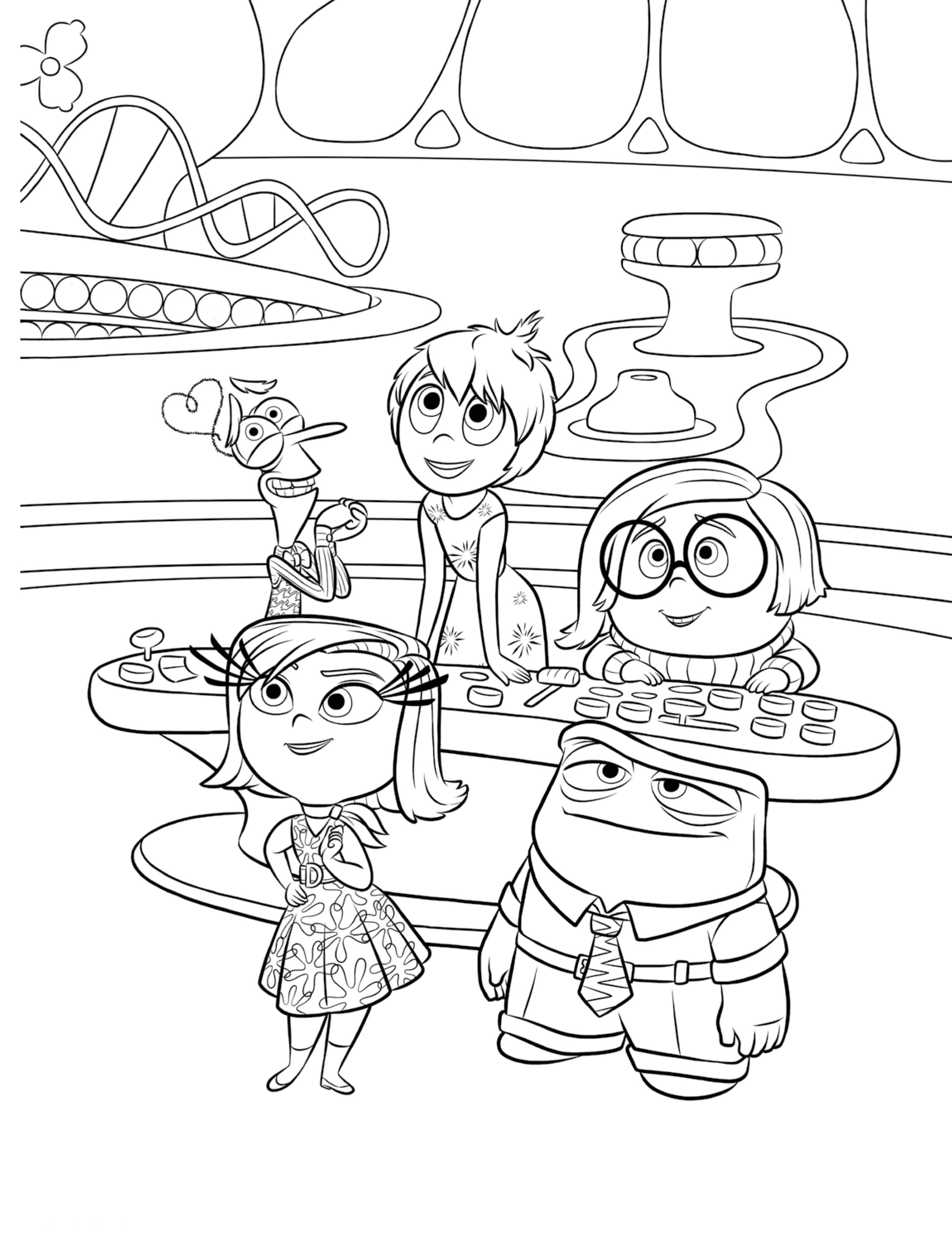 Coloring Pages Inside Out
 Inside Out Coloring Pages Best Coloring Pages For Kids