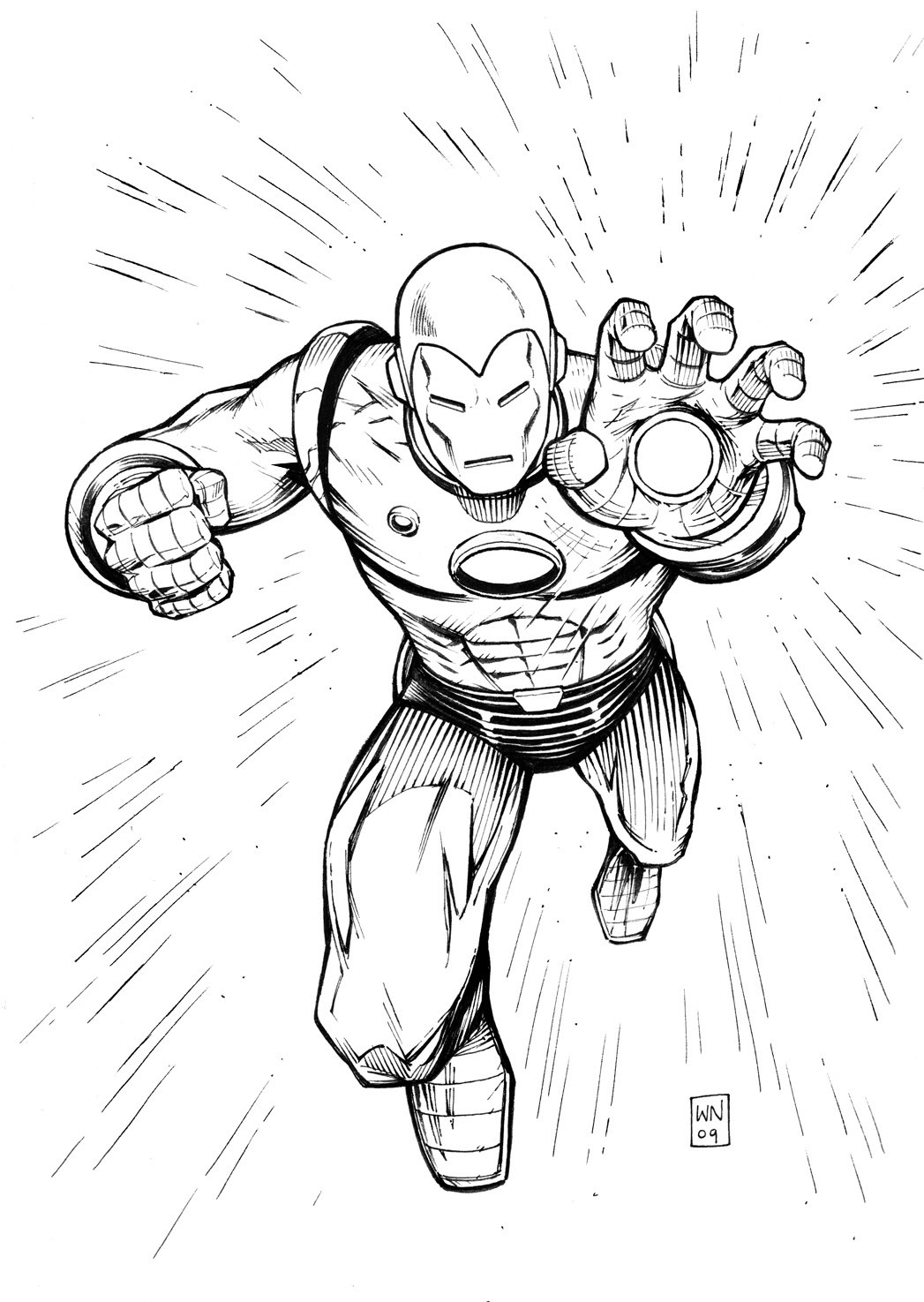 Coloring Pages Iron Man
 Free Printable Iron Man Coloring Pages For Kids Best