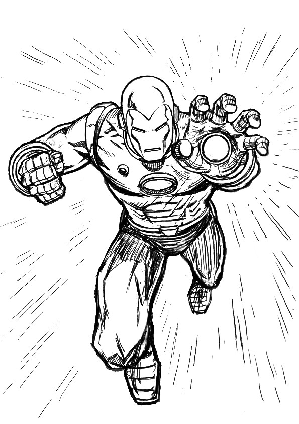 Coloring Pages Iron Man
 Iron Man Coloring Pages Free Printable Coloring Pages