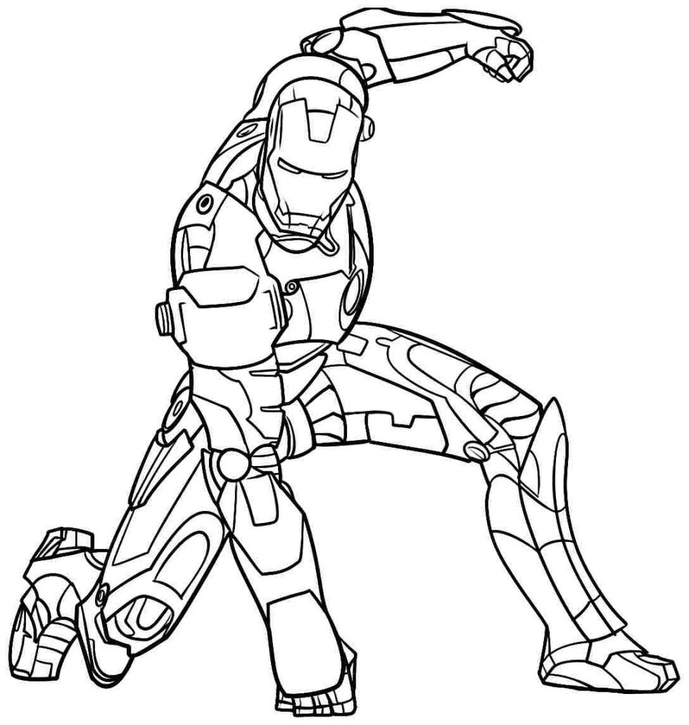 Coloring Pages Iron Man
 Beautiful Ironman Coloring Pages To Print For Iron Man
