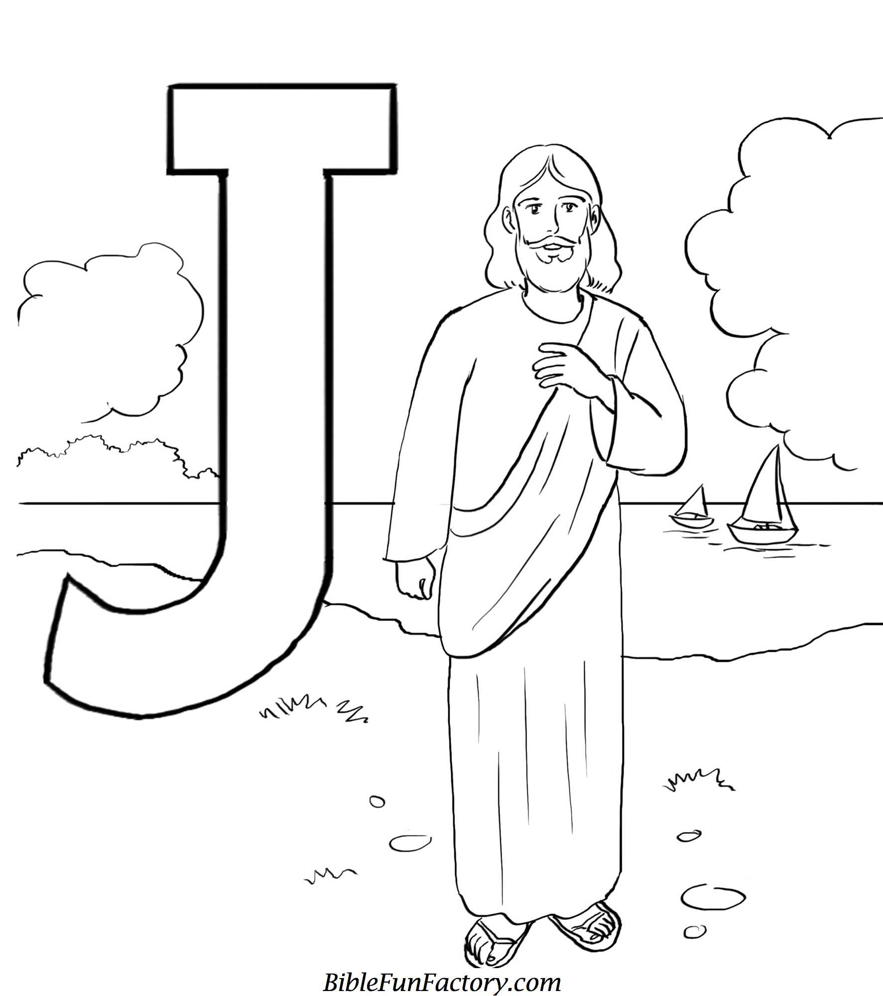 Coloring Pages Jesus
 Free Jesus Coloring Pages Bible Lessons Games and