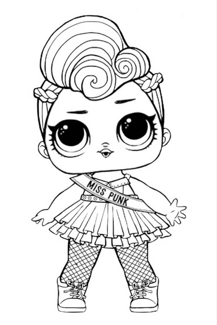 Coloring Pages Lol Dolls
 40 Free Printable LOL Surprise Dolls Coloring Pages