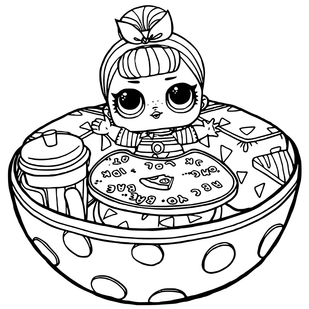 Coloring Pages Lol Dolls
 40 Free Printable LOL Surprise Dolls Coloring Pages