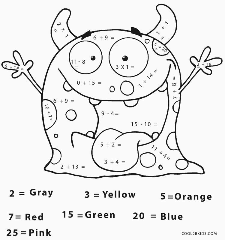 Coloring Pages Math
 Free Printable Math Coloring Pages For Kids