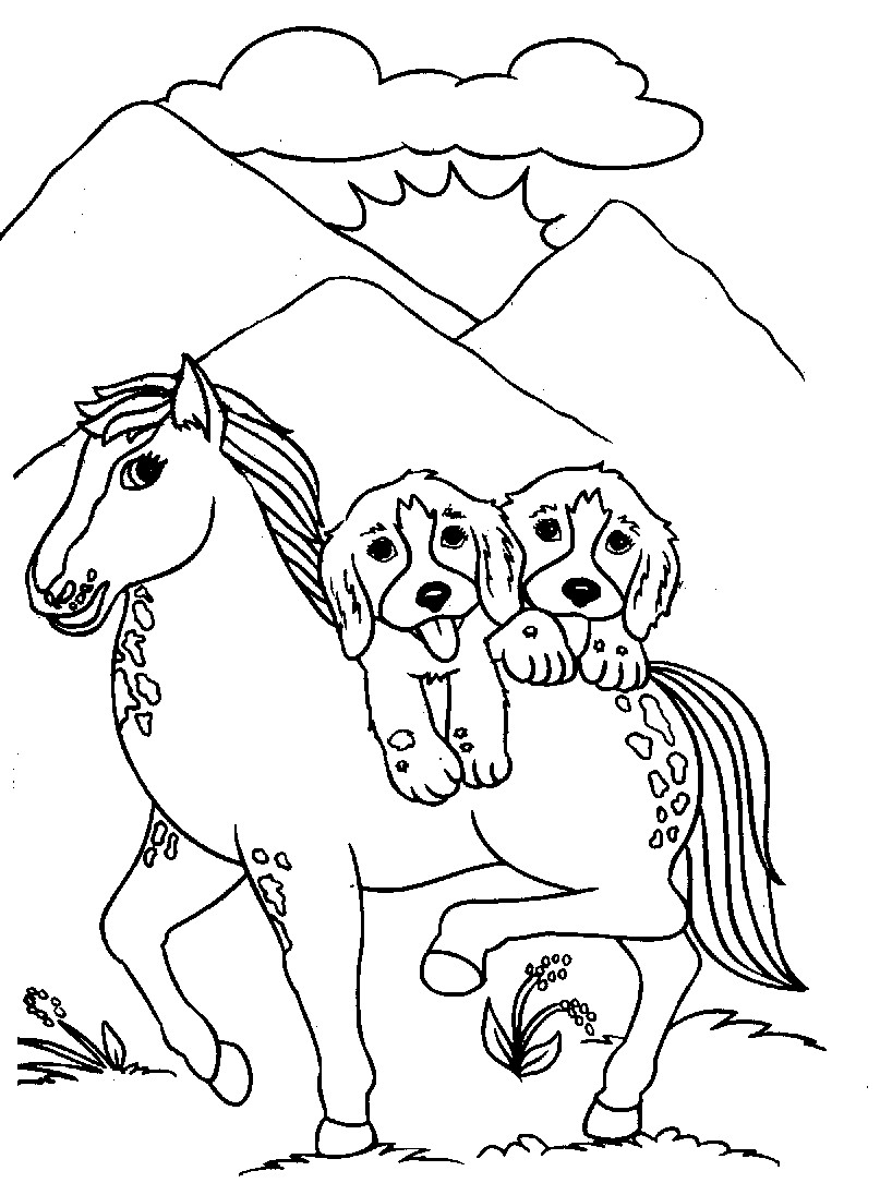 Coloring Pages Of A Dog
 Faithful animal Dog 20 Dog coloring pages